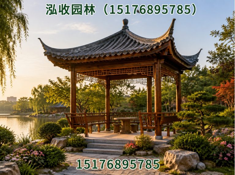 淮安塑木地板展示图