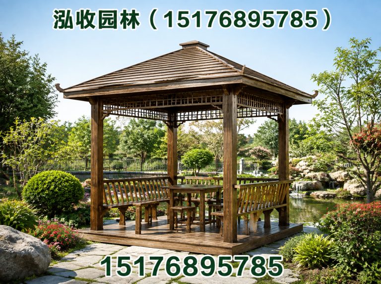 淮安防腐木展示图